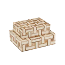 Online Designer Other Aarna Cream Box Set Of 2