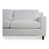 Hutton Left Sectional White, Sectional Sofa by Moe's Home, 100" width x 36.2" height x 29.8" depth thumbnail 5
