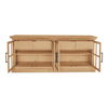 Raymond Sideboard Natural, Cabinets & Sideboard by Moe's Home, 78" width x 32" height x 20" depth thumbnail 4