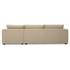 Burrow Sleeper Sectional With Storage Chaise Sand Right, Sectional Sofa by Moe's Home, 115.75" width x 32.68" height x 61" depth thumbnail 5