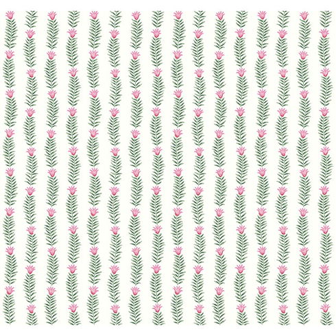 Eden White & Green Wallpaper