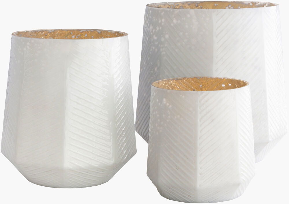 Pearl Candleholder/Candle, Candles & Candle Holder by Surya, 11" width x 12" height