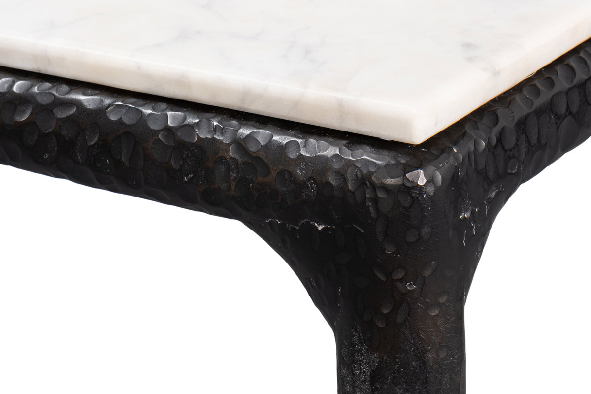 Dakor Dining Table, by Sarreid, 3' length x 6'10" width x 2'6" height View 4