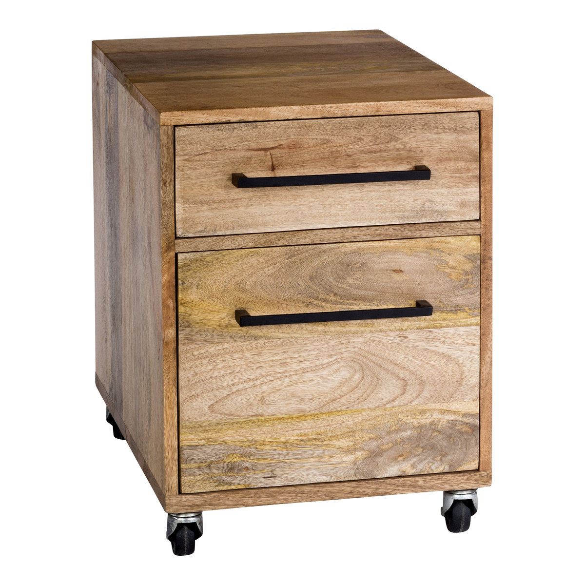 Colvin Filing Cabinet Natural, File Storage by Moe's Home, 15" width x 20" height x 20" depth View 2