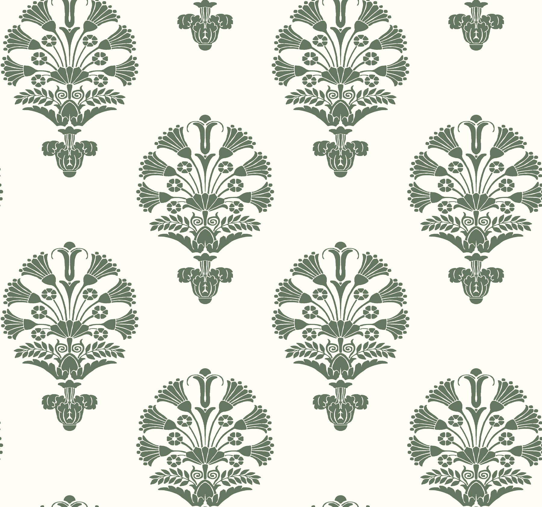 Luxor Green Wallpaper large image 