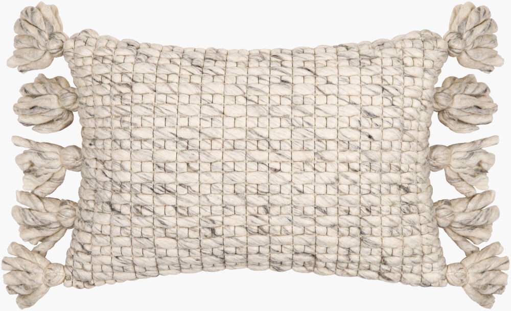 Narvik Lumbar Pillow, Decorative Pillow by Surya, 13" length x 20" width