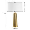 Flinchem Brass Table Lamp 2 Flinchem Brass Table Lamp thumbnail 2