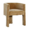Olimpia Dining Chair Camel, by Dovetail, 24" width x 28" height x 22.75" depth thumbnail 1