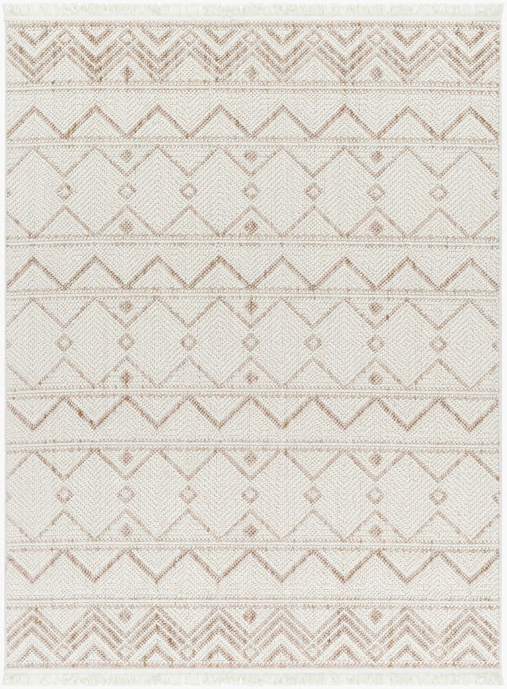 New Delhi Machine Woven Rug, by Surya, 1'3.75" length x 1'3.75" width