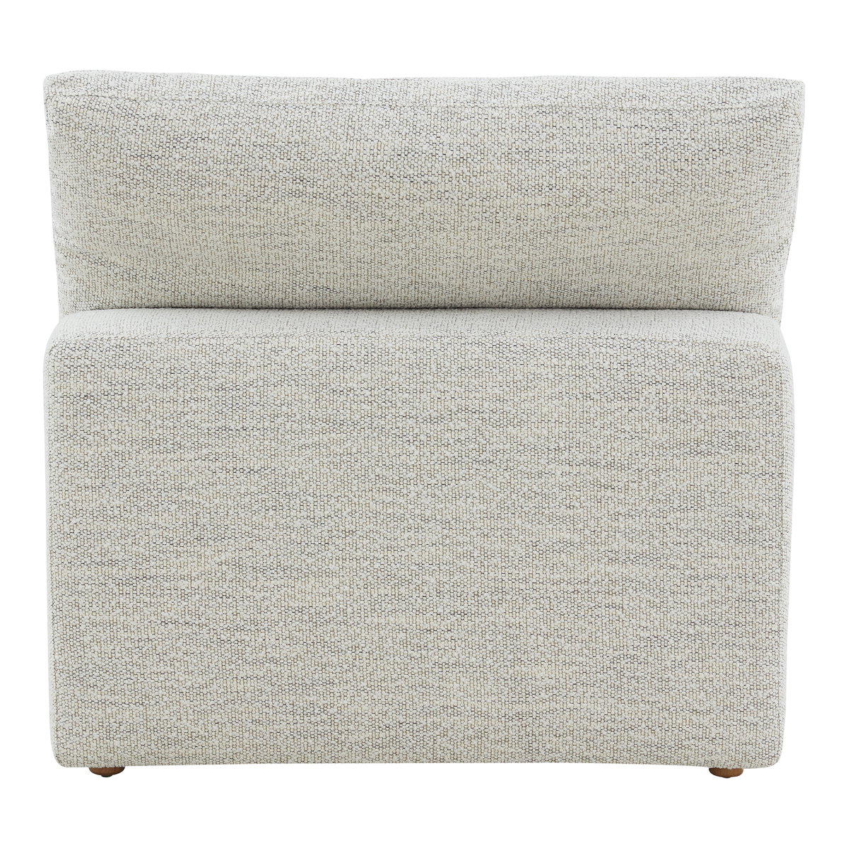 Terra Condo Slipper Chair Coastside Sand, Accent Chair by Moe's Home, 38" width x 32.3" height x 38" depth View 4