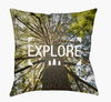 Explore Accent Pillow, Decorative Pillow by Surya, 18" length x 18" width thumbnail