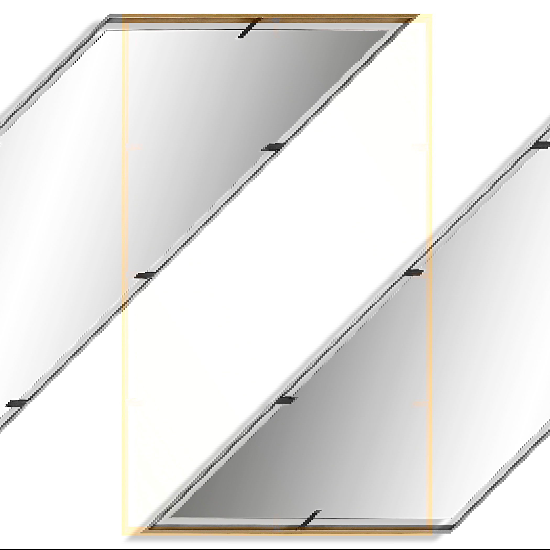 Egon Gold Wall Mirror large image 
