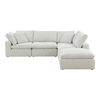 Terra Condo Dream Modular Sectional Coastside Sand, Sectional Sofa by Moe's Home, 114" width x 32" height x 114" depth thumbnail 1