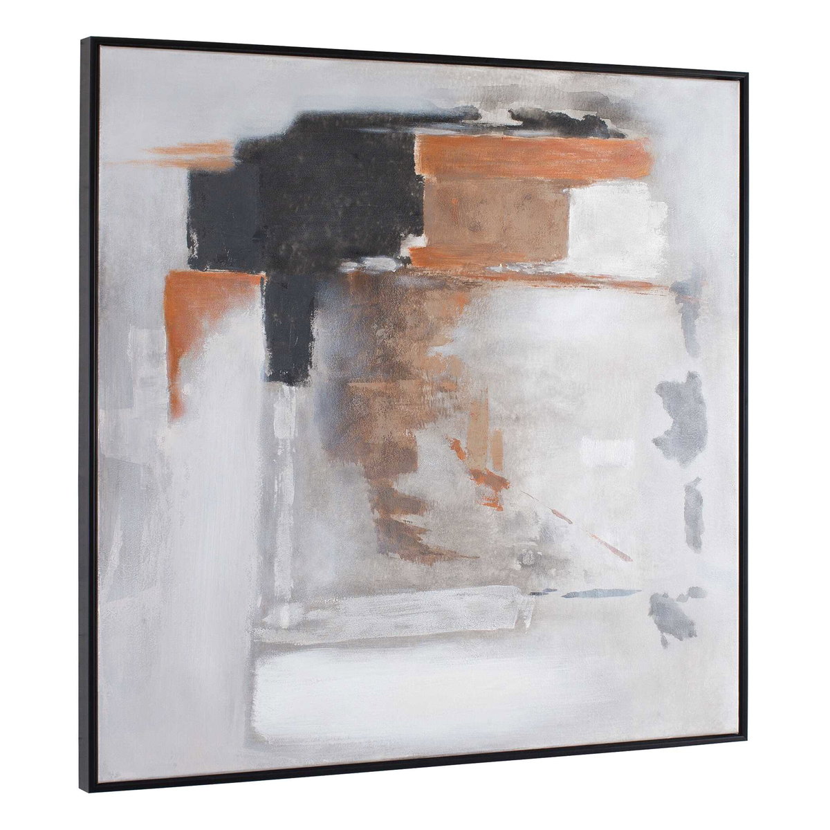 Heat Of The Moment Abstract Art, by Uttermost, 41" width x 41" height x 2" depth View 4