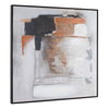 Heat Of The Moment Abstract Art, by Uttermost, 41" width x 41" height x 2" depth thumbnail 4