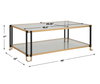 Kentmore Glass Coffee Table, by Uttermost, 48" width x 17" height x 30" depth thumbnail 3