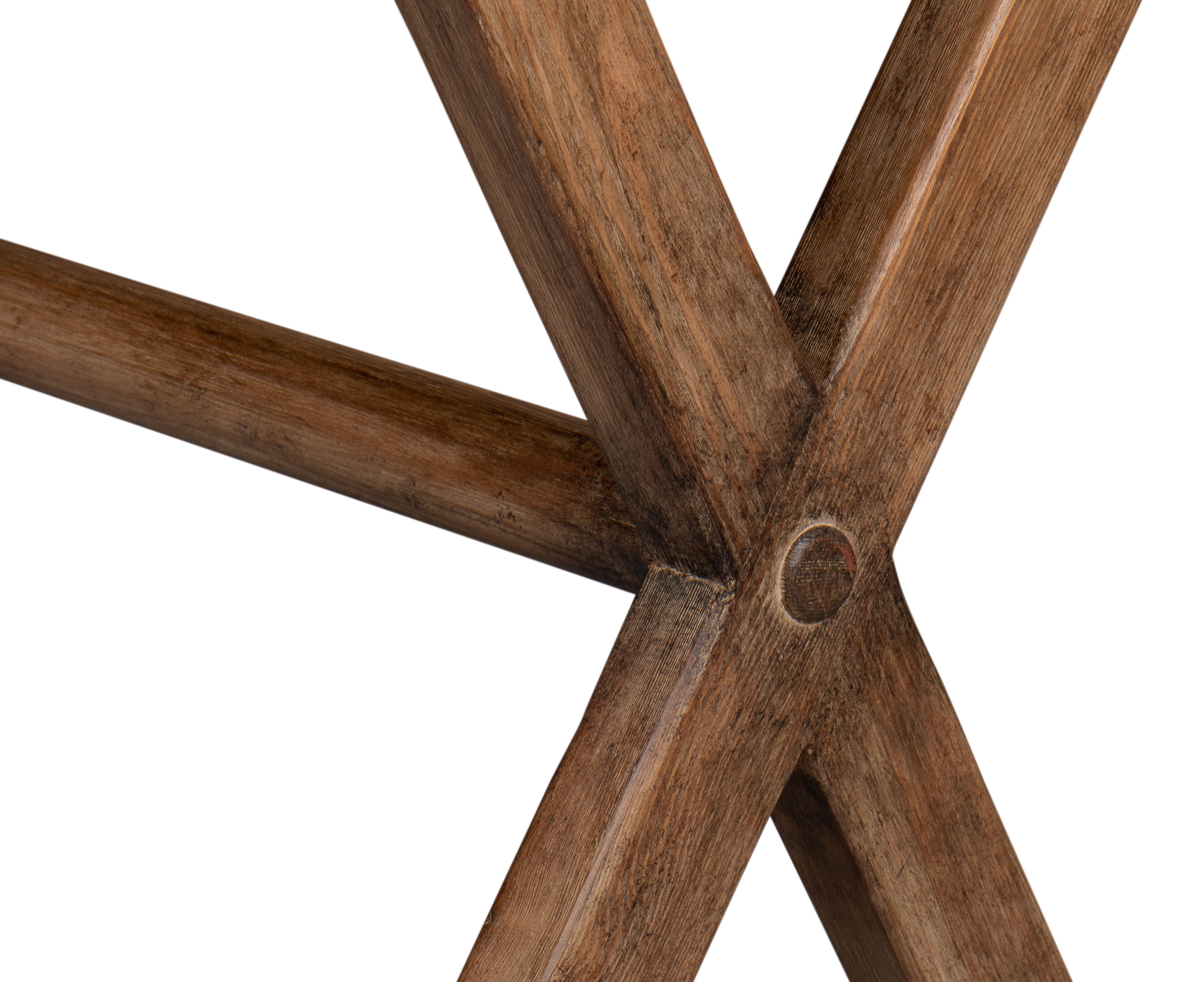 Kitchen Desk, Brown, by Sarreid, 51" length x 22" width x 32" height View 7