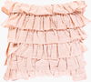 Ruffle Accent Pillow, Decorative Pillow by Surya, 20" length x 20" width thumbnail