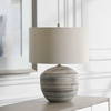 Prospect Striped Accent Lamp, Table Lamp by Uttermost, 17" width x 22" height x 17" depth thumbnail 9