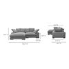 Plunge Sectional Anthracite thumbnail 8