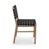 Mira Outdoor Dining Chair Black, by Moe's Home, 20" width x 33" height x 21.5" depth thumbnail 3