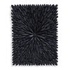 Bahama Black Wood Wall Decor, Sculptural Wall Art by Uttermost, 39.37" width x 29.5" height x 1.4" depth thumbnail 1