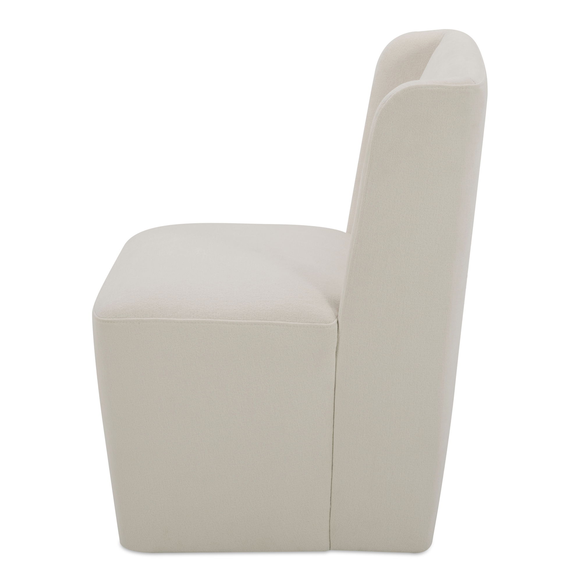 Cormac Rolling Dining Chair Cream large image 