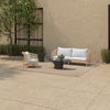 Kuna Outdoor Lounge Chair White, Outdoor Chair by Moe's Home, 2'3.5" width x 2'8" height x 2'6" depth thumbnail 8