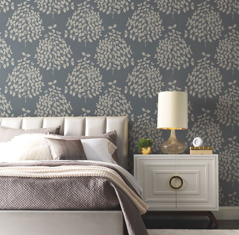 Tender Dark Grey Wallpaper