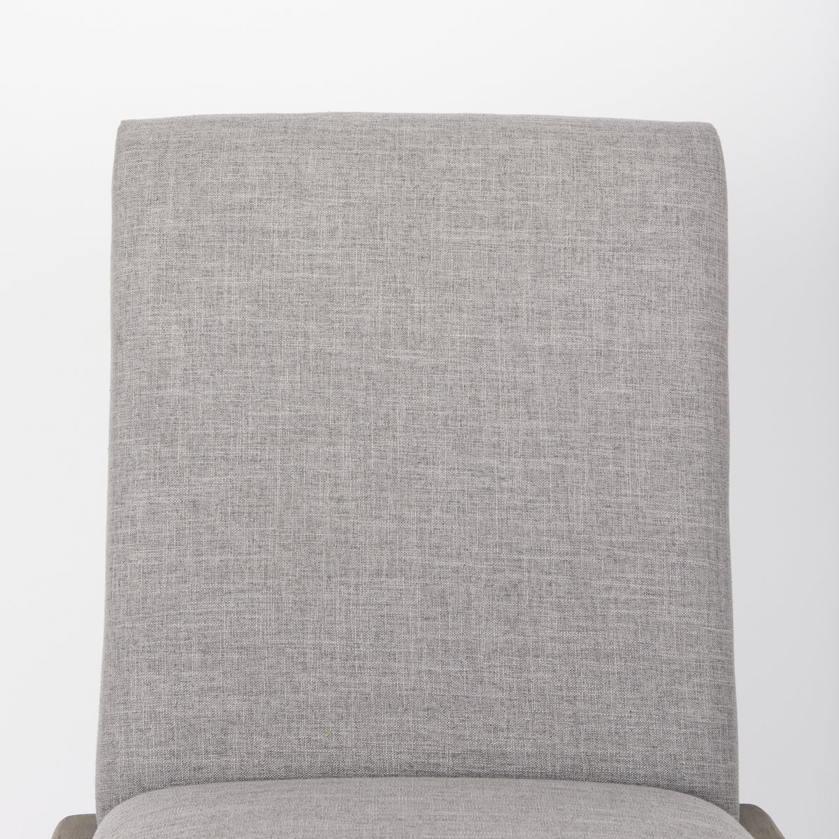 Palisades Curved Back Dining Side Chair | Gray Fabric with Solid Wood, Dining Chair by Mercana, 24.02" length x 25.59" width x 36.22" height View 9