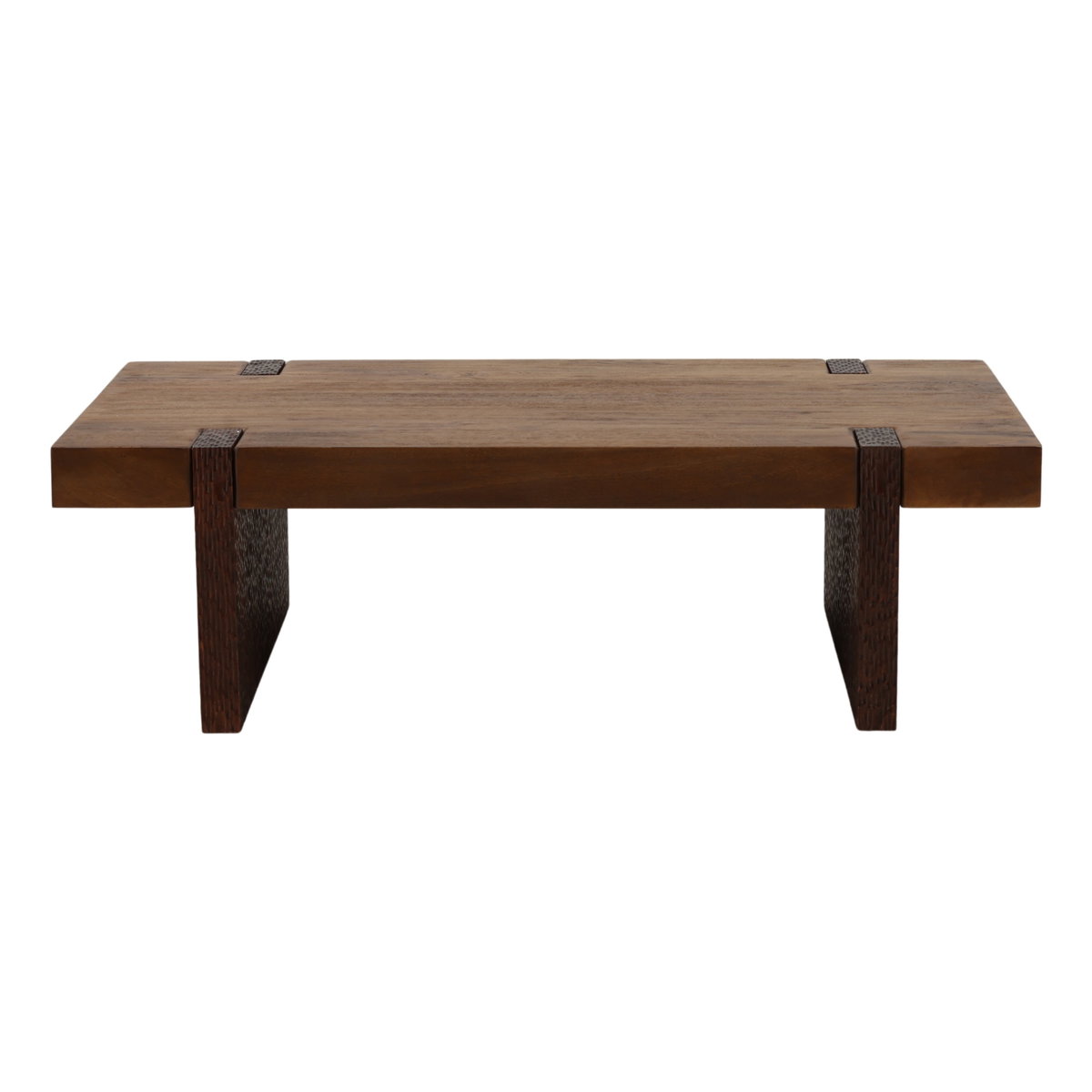 Celestino Coffee Table Brown, by Dovetail, 56" width x 16" height x 32" depth View 2