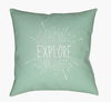 Explore II Accent Pillow, Decorative Pillow by Surya, 18" length x 18" width thumbnail