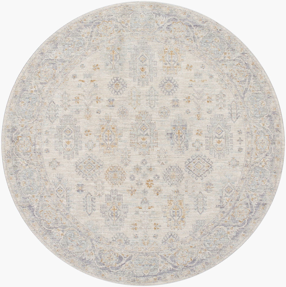 Avant Garde Machine Woven Rug, by Surya, 6'6.74" length x 6'6.74" width