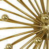 Aga Gold Metal Wall Decor Set/3, Art by Uttermost, 11.25" width x 7.5" height x 11.25" depth thumbnail 7