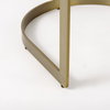 Hollyfield Low Back 28.75in Seat Bar Stool | Cream Fabric with Metal, Counter & Bar Stool by Mercana, 20.5" length x 19.7" width x 32.7" height thumbnail 11