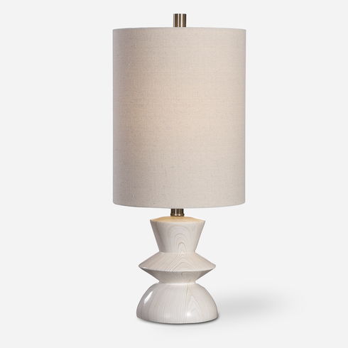 Stevens Bleached Wood Buffet Lamp