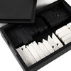 Modern Chess Set, Game Table by Four Hands, 16.5" width x 7" height x 16.5" depth thumbnail 8