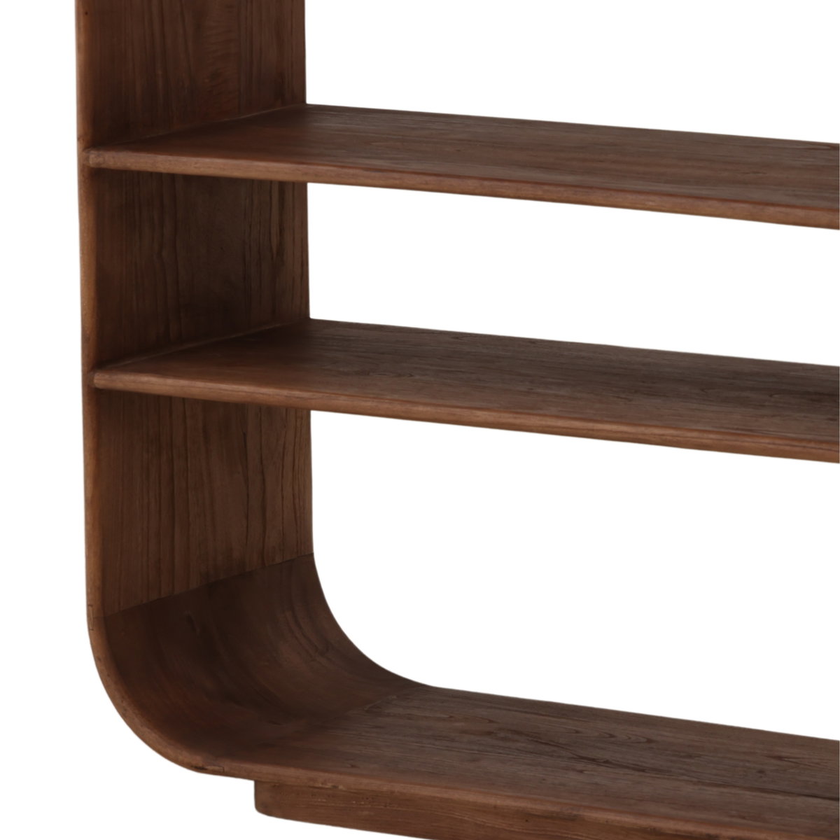 Wailea Bookcase Brown, Shelving & Bookcase by Dovetail, 39.37" width x 78.74" height x 15.75" depth View 5