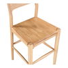 Owing Counter Stool Natural Oak, Counter & Bar Stool by Moe's Home, 19.5" width x 38" height x 20" depth thumbnail 5