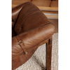 Bellos Accent Chair Open Road Brown, by Moe's Home, 34.25" width x 29" height x 34.75" depth thumbnail 9