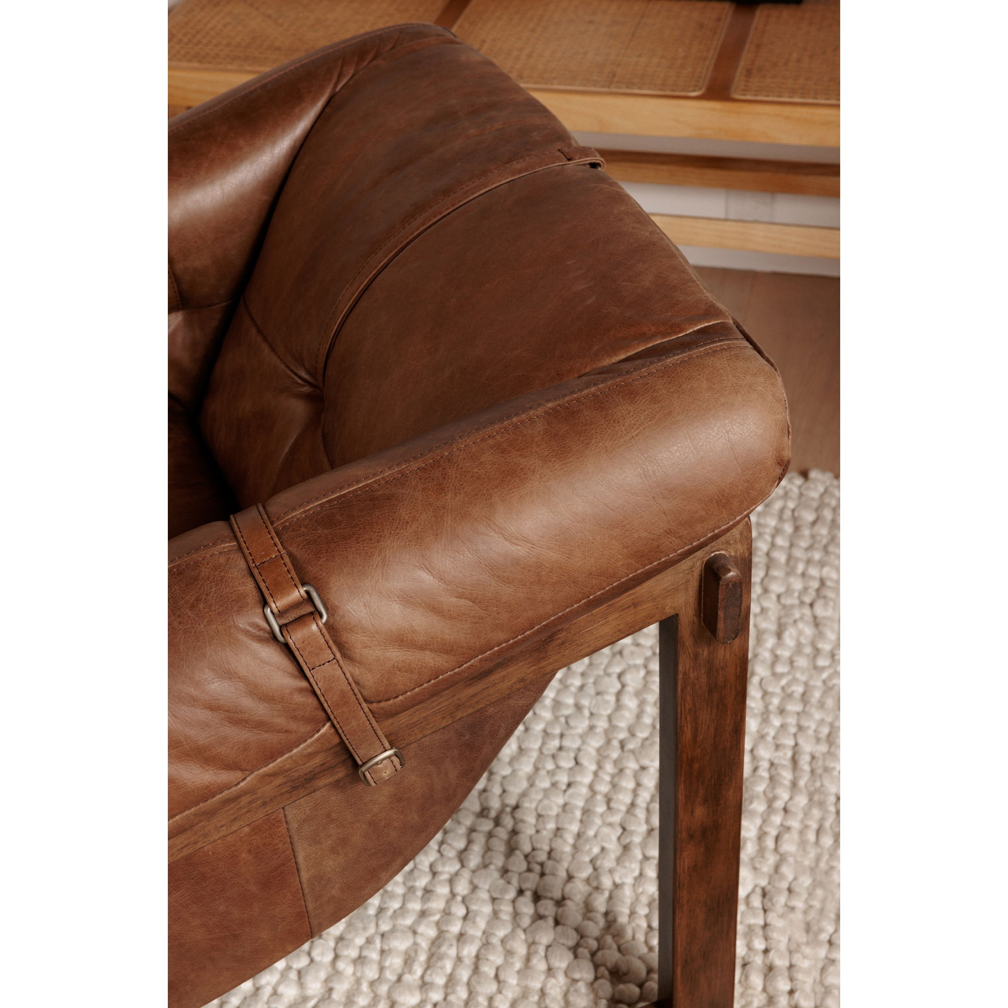 Bellos Accent Chair, by Moe's Home, 34.25" width x 29" height x 34.75" depth View 8