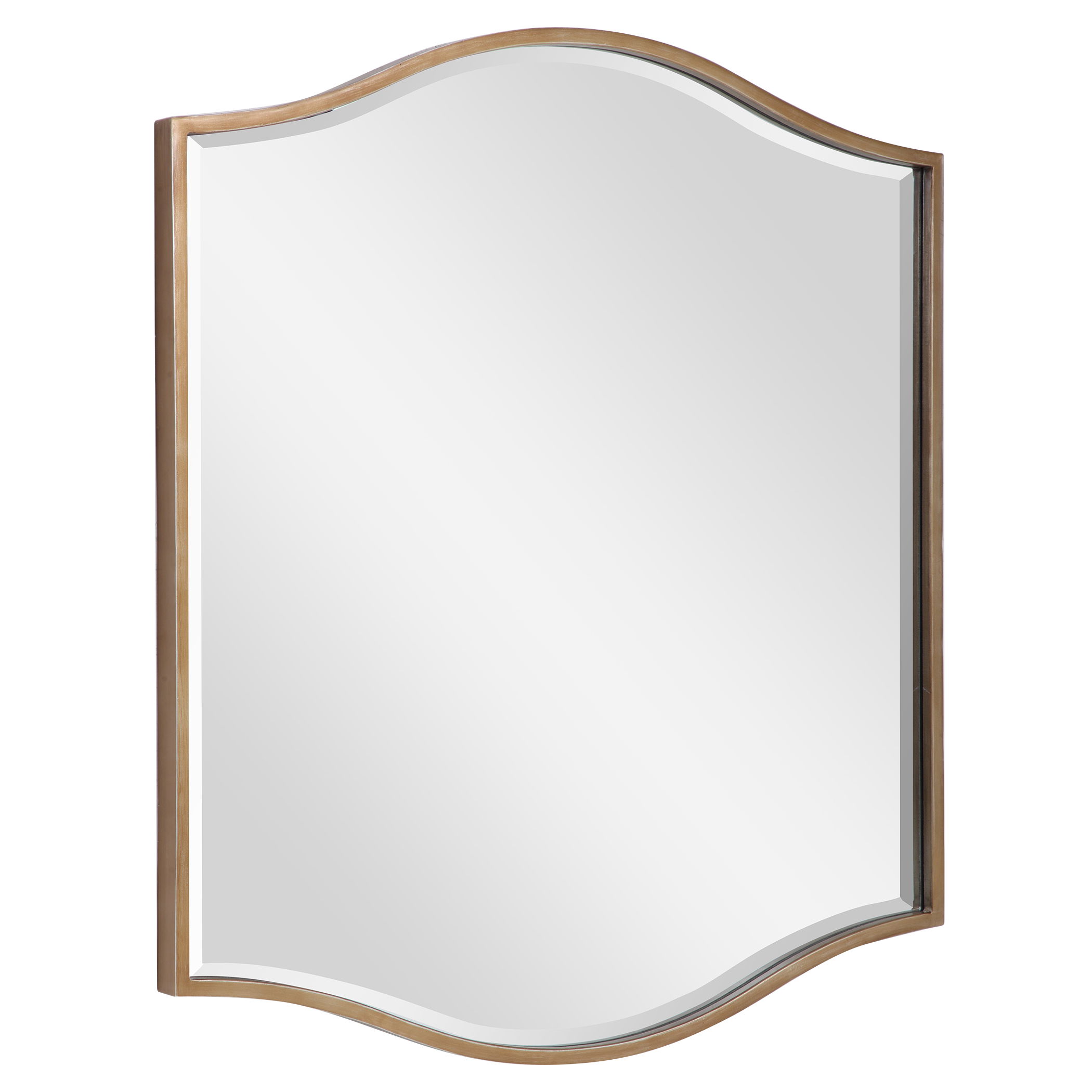 Cerise Gold Mirror large image 