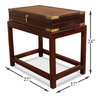 Winchester Box On Stand, Side & End Table by Sarreid, 27" length x 17" width x 24" height thumbnail 12