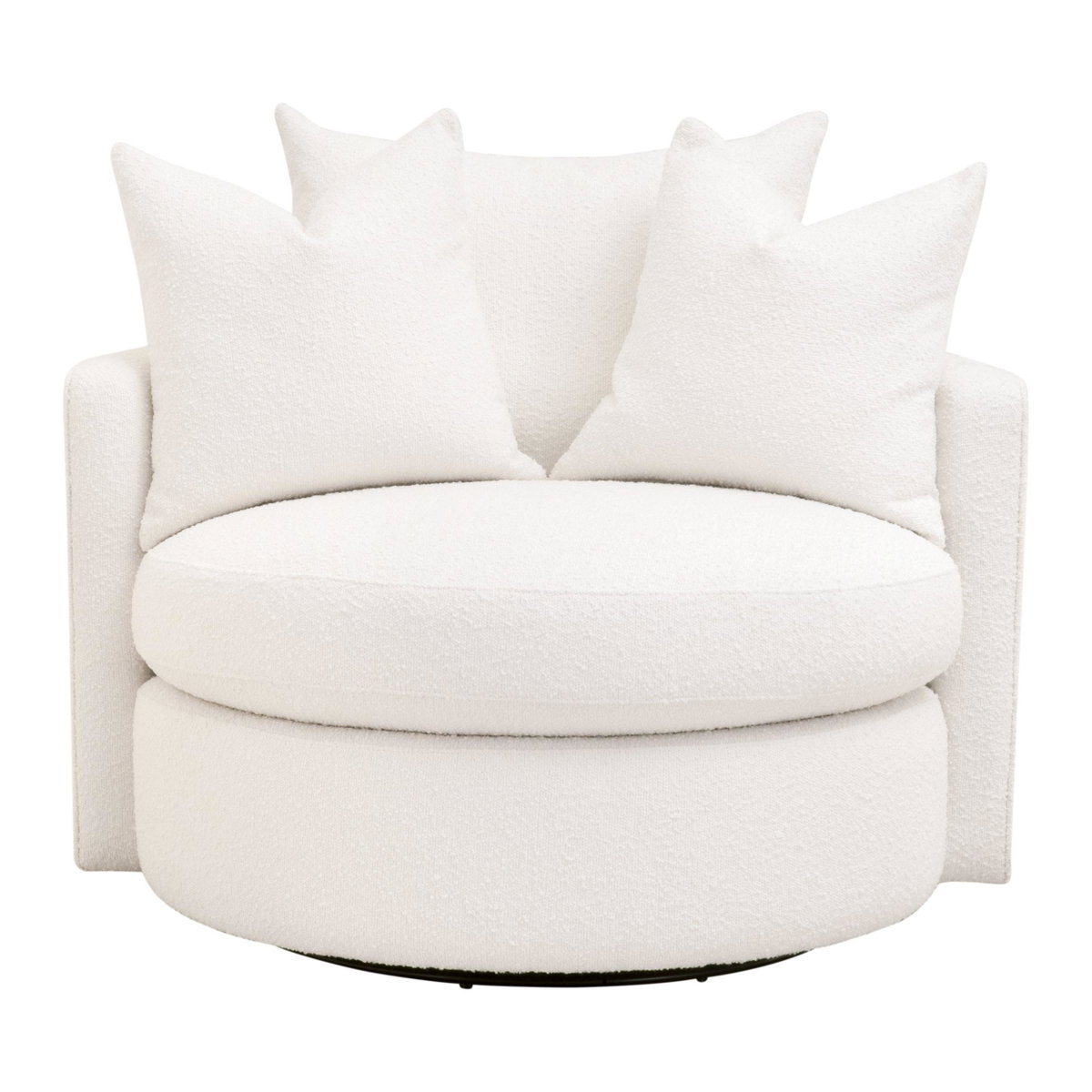Lourne Petite Swivel Sofa Chair, Seating by Essentials for Living, 43.5" width x 33" height x 41" depth View 1