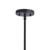 Thales Black Geometric 3 Light Pendant, by Uttermost, 22" width x 13" height x 22" depth thumbnail 6