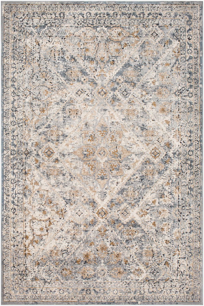 Durham Machine Woven Rug, by Surya, 7'2.61" length x 5'2.99" width