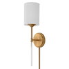 Awyr 1 Light Brass Sconce, by Uttermost, 5" width x 20" height x 6.5" depth thumbnail 7