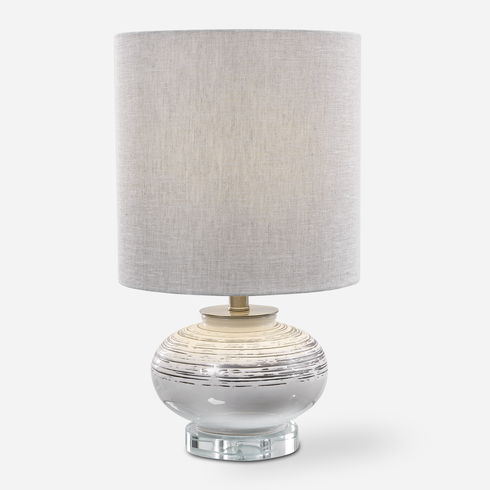 Lenta Off-White Accent Lamp
