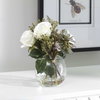 Belmonte Floral Bouquet & Vase, Artificial Plants & Flower by Uttermost, 14" width x 13" height x 12" depth thumbnail 8