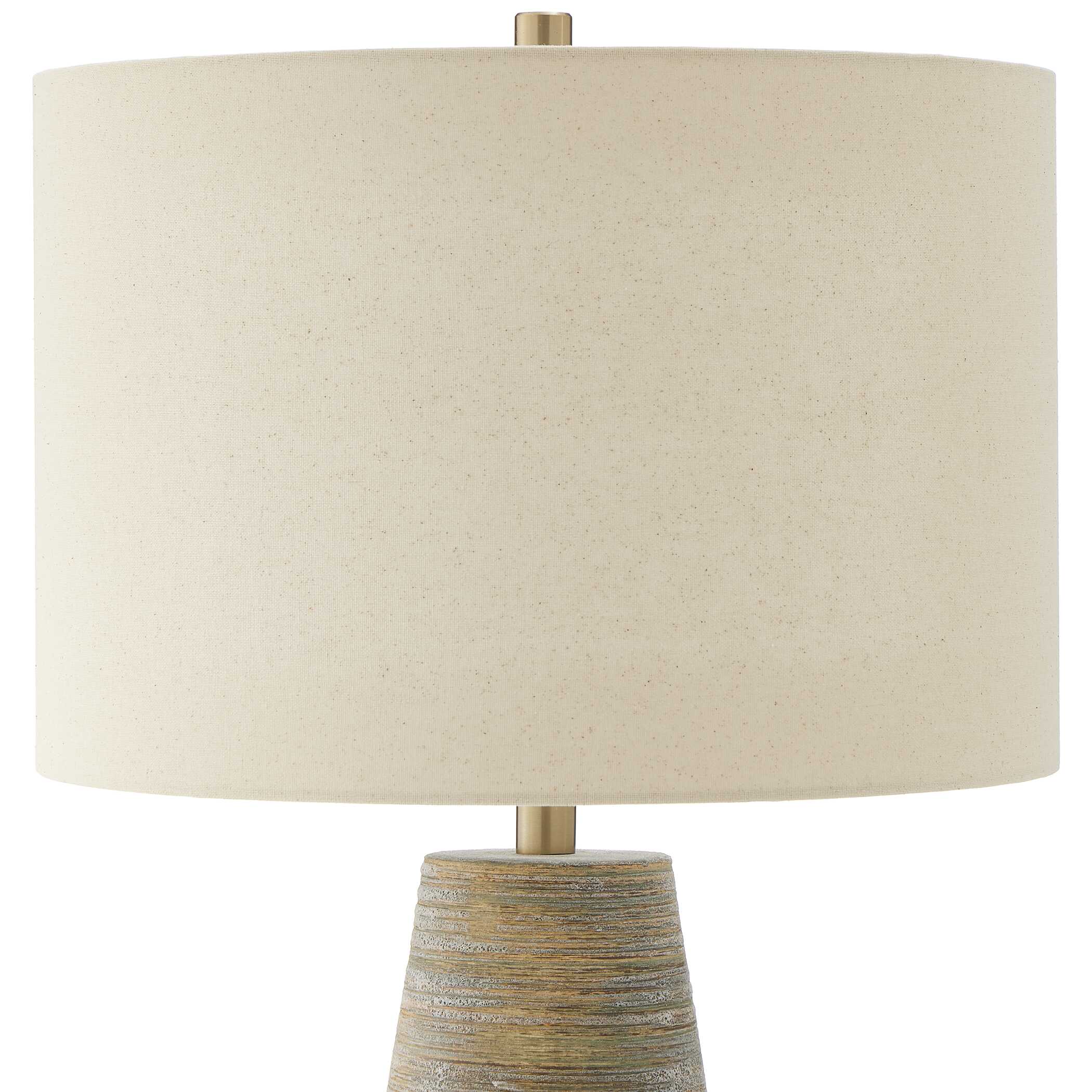 Mosier Rustic Beige Table Lamp large image 